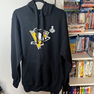 Used Large NHL Penguin Hoodies